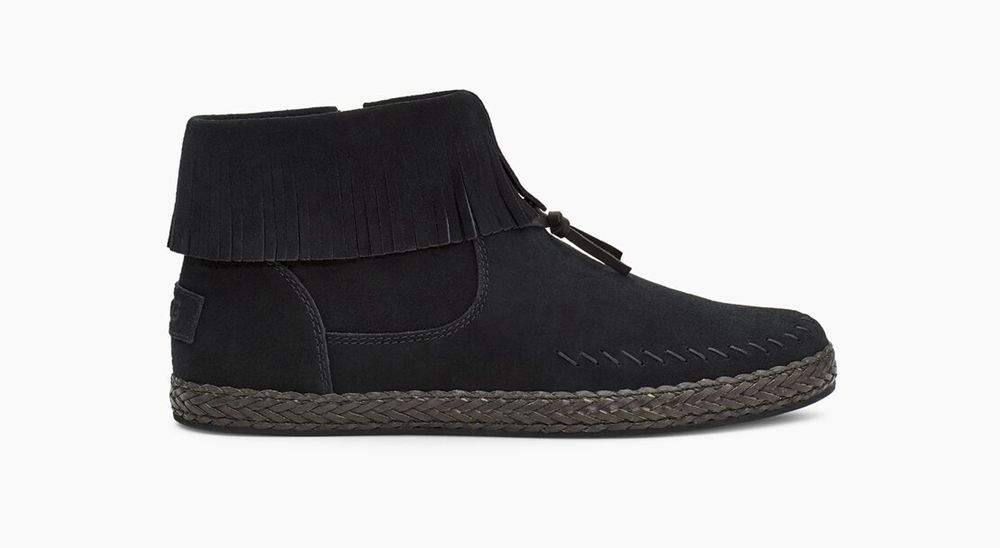 Ugg Kennadi - Womens Classic Boots - Black - NZ (3801WIZUN)